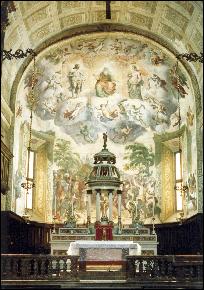 Altare della Chiesa di Santo Stefano