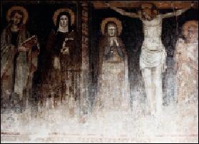 Crocefissione e Santi